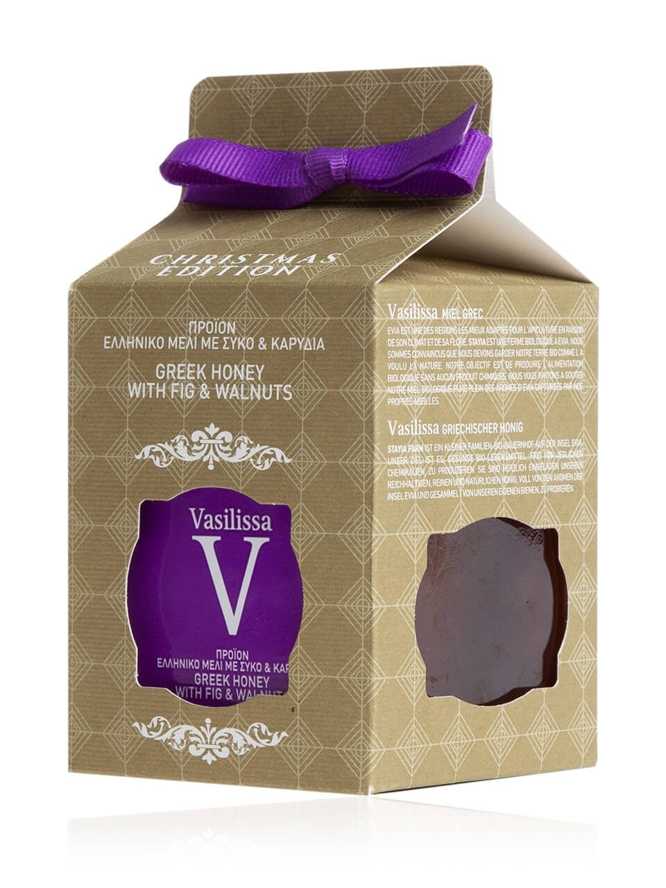 Μέλι με σύκο & καρύδια, Εύβοιας «Vasilissa» "Stayia Farm" 250g